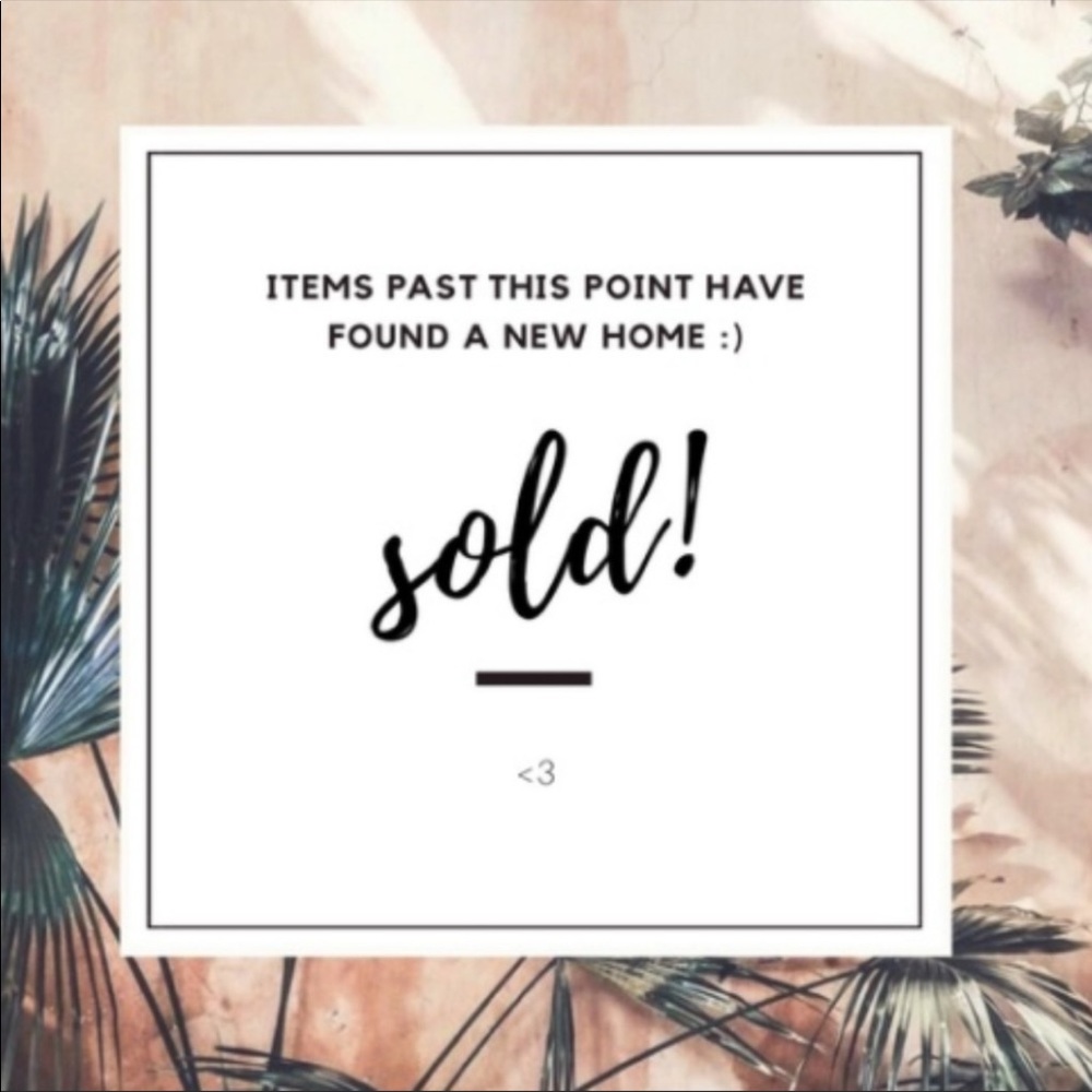 Sold section